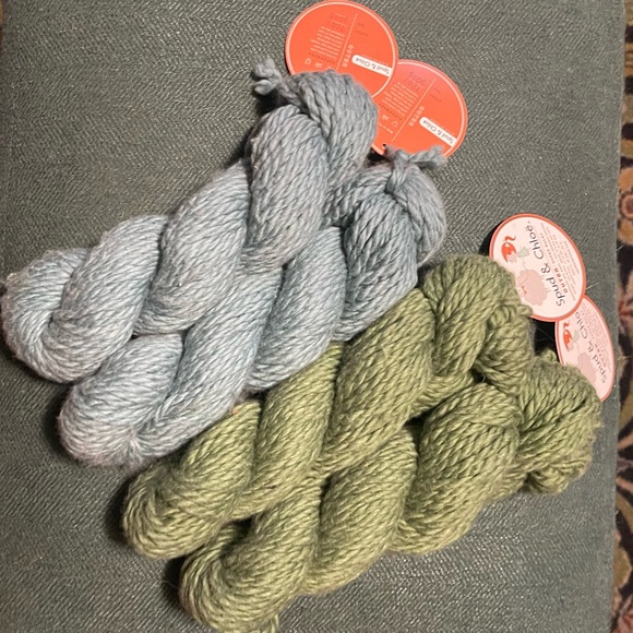 Spud & Chloe Blue and Green Yarn Set - Picture 1 of 3